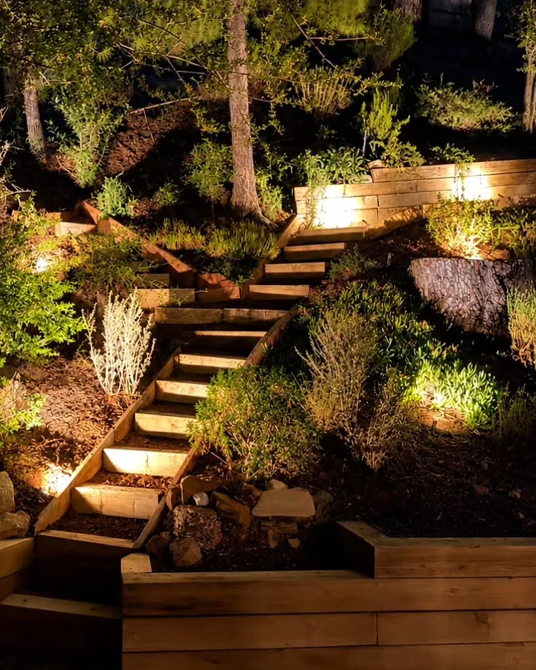 Hillside Landscape Lighting — Agoura Hills, CA (photo 1)